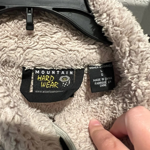 Mountain Hardwear women’s Polartec high loft jacket size Largr - Picture 3 of 8